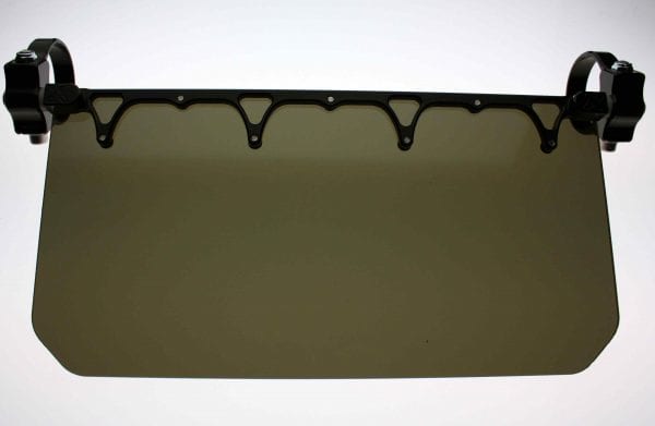 Product image for 12″ Wide Sun Visor – Tinted Shield