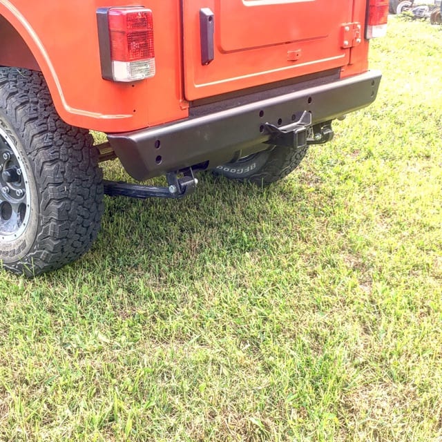 Product image for Roxor Rear Bumper with Receiver